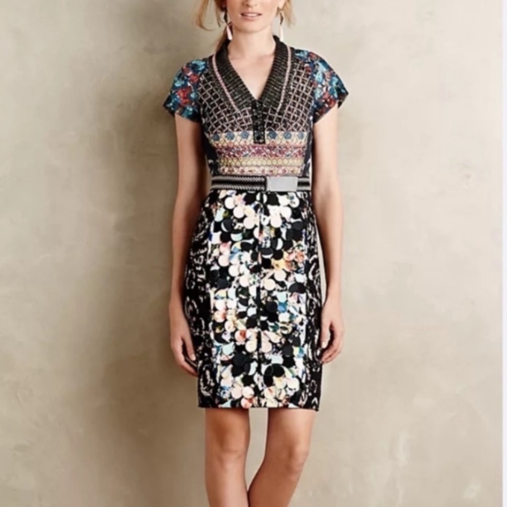 Byron Lars Dress Womens 10 Anthropologie Margot Beguile Lace NEW with tags NWT